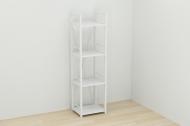 Этажерка Ferrum-decor Конект 120x34x28 см Белый (XK00241) Этажерка Ferrum-decor Конект 120x34x28 см Белый (XK00241)