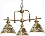 Подвес Arte Lamp KENSINGTON A1511LM-3PB 3x40 Вт E14 золотой