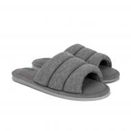Тапки домашние Twins HS-VL трикотажные з прошивкой 14152 р.38/39 серый