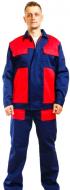 Костюм рабочий Ди-версия Інженер (куртка і брюки) р. M рост 5-6 сине-красный