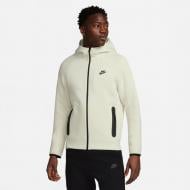 Джемпер Nike M NK TCH FLC FZ WR HOODIE FB7921-020 р.XL бежевый