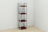 Этажерка Ferrum-decor Конект 120x34x28 см Венге (XK00252) Этажерка Ferrum-decor Конект 120x34x28 см Венге (XK00252)
