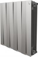 Радіатор біметалевий Royal Thermo PianoForte 500 8 Silver Satin Радіатор біметалевий Royal Thermo PianoForte 500 8 Silver Satin