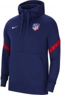 Джемпер Nike ATM M NK TRAVEL FLC HOODIE HZ CV9939-421 р. S синий