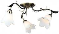 Светильник потолочный Arte Lamp Barbara A6066PL-3AB 3x60 Вт E27 никель