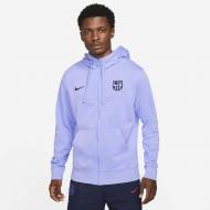Джемпер Nike FCB M NSW CLUB HOODIE FZ FT CZ7510-580 р. S фиолетовый