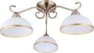 Люстра потолочная Arte Lamp Beatrice A1221PL-3AB 3x40 Вт E27 античная бронза