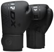 Боксерські рукавиці RDX BGR-F6MB-8OZ 8oz F6 Kara Training Gloves Matte чорний