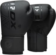 Боксерские перчатки RDX BGR-F6MB-10OZ 10oz F6 Kara Training Gloves Matte черный