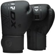 Боксерські рукавиці RDX BGR-F6MB-12OZ 12oz F6 Kara Training Gloves Matte чорний