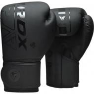 Боксерські рукавиці RDX BGR-F6MB-14OZ 14oz F6 Kara Training Gloves Matte чорний