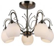 Светильник потолочный Arte Lamp Giro A6285PL-5AB 5x40 Вт E14 никель