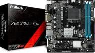 Материнская плата ASRock 760GM-HDV (Socket AM3, AMD 760G, mirco ATX)