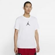 Футболка Jordan M J JUMPMAN DF SS CREW CW5190-102 р.XL белый