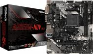 Материнська плата ASRock AB350M-HDV R4.0 (Socket AM4, AMD B350, mirco ATX)