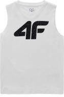 Футболка 4F J4L20-JTSM232A-10S р.122 белый Футболка 4F J4L20-JTSM232A-10S р.122 белый