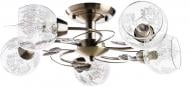 Люстра потолочная Arte Lamp Martina A1292PL-5AB 5x40 Вт E14 античная бронза