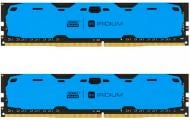 Оперативная память Goodram DDR4 SDRAM 8 GB (2x4GB) 2400 MHz (IR-B2400D464L15S/8GDC) Iridium Blue