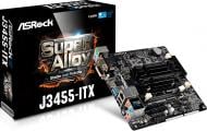 Материнская плата ASRock J3455-ITX (Integrated CPU, SoC, mini ITX)