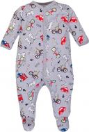 Комбинезон для мальчика Татошка р.68 серый с принтом 1501206гвс