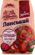 Макароны Хуторок фигурные овощные Спиральки Панский 400 г