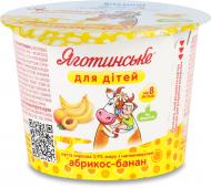 Паста творожная Україна 3.9% для детей от 8мес Абрикос-банан 90 г