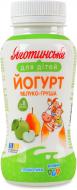Йогурт Україна 1.5% для детей от 8мес с фруктовым наполнителем Яблоко-груша 185г