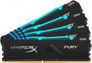 Оперативная память Kingston DDR4 SDRAM 128 GB (4x32GB) 3600 MHz (HX436C18FB3AK4/128) HyperX Fury RGB