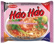 Лапша Acecook Ш/П HAO HAO со вкусом остро-кислой креветки 77 г