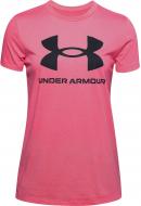 Футболка Under Armour Live Sportstyle Graphic SSC 1356305-668 р.M рожевий