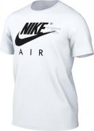 Футболка Nike M NSW TEE NIKE AIR GX 2 DM6075-100 р.L белый