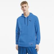 Джемпер Puma Train Graphic Knit Hoodie 51942703 р. M голубой Джемпер Puma Train Graphic Knit Hoodie 51942703 р. M голубой