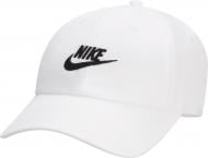 Кепка Nike U NK CLUB CAP U CB FUT WSH L FB5368-100 S-M белый