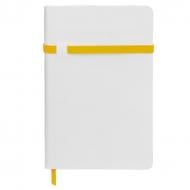 Блокнот для записей Berganote Alanis А5 белый/желтый