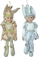 Декорація новорічна Ельф з підвіскою 2 види 30 см