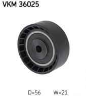 Паразитный ролик ремня DACIA LOGAN, SANDERO II; NISSAN KUBISTAR; RENAULT CLIO, KANGOO 1.2/1.2LPG 08.97- (VKM 36025 SKF)