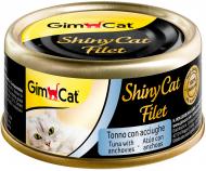 Консерва Gimpet ShinyCat Filet з тунцем і анчоусами 70 г