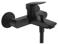 Смеситель для ванны Hansgrohe LOGIS, однорычажный, цвет: матовый черный 71400670