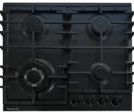 Варильна поверхня газова Borgio DR 6342-15 BLACK MATT ENAMELLED FFD