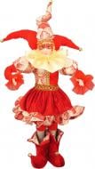 Декорація новорічна Ельф що стоїть червоний 50 см
