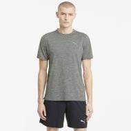 Футболка Puma RUN FAV HEATHER SS TEE 52020903 р.XL світло-сірий меланж