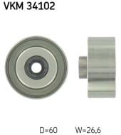 Паразитний ролик поликлинового ремня FORD TOURNEO CONNECT, TRANSIT CONNECT 1.8D 06.02-12.13 (VKM 34102 SKF)