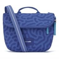 Сумка кросс-боди Pacsafe "антивор" GO Saddle Crossbody голубой