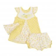 Комплект для дівчаток Ля-ля 15ТК04 р.74 блакитний 2-376