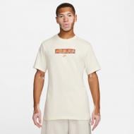 Футболка Nike U NSW TEE SPRING BREAK JDI FQ3745-113 р.L бежевый