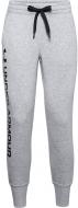 Брюки Under Armour Rival Fleece Metallic Jogger 1356412-035 р. S серый