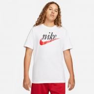 Футболка Nike M NSW TEE FUTURA 2 DZ3279-100 р.M білий