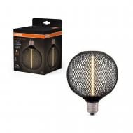 Лампа світлодіодна Osram DECOR LED STRAW FILAMENT GLOBE BLACK DIM G125 3,5 Вт E27 1800 К 220 В FIL GD-I BK