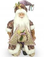 Декорация новогодняя Санта лиловый 66 см