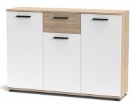 Комод Accord Berno BE3 1202x853x325 мм дуб сонома/белый/дуб сонома
